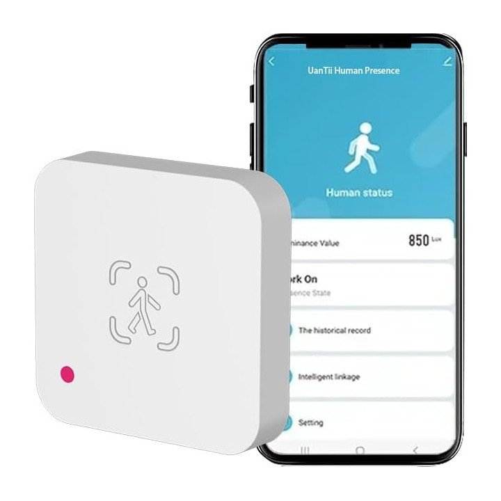 TOYA Smart Human Presence Sensor, PIR Motion Sensor with Wi-Fi Technology for Smart Homes