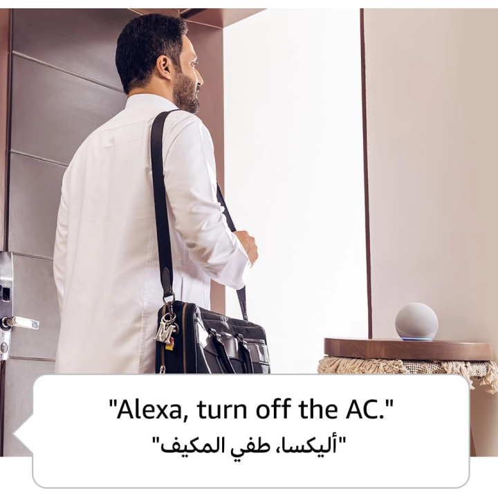 اليكسا ايكو دوت الجيل الخامس | مساعد المنزل الذكي