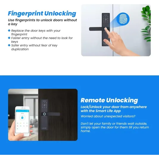 القفل الذكي بالواي فاي ب 5 طرق استخدام من لوميف