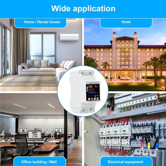 قاطع كهرباء ذكي لاسلكي | حماية فائقة وأمان | تحكّم عن بُعد عبر الهاتف