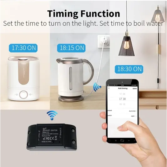 Smart Wi-Fi Circuit Breaker – Compatible with Alexa, Google Home, and Smart Life Mobile App. Ideal for Homes, Hotels, and Offices.