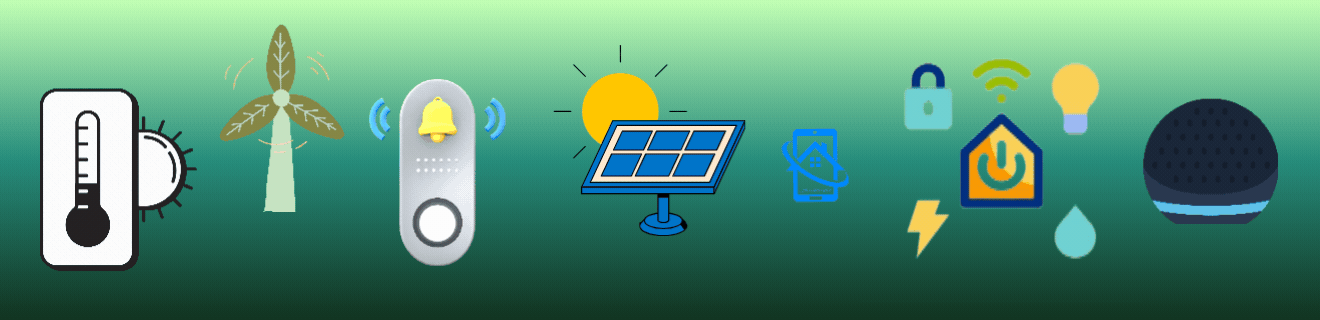 Man controlling smart home devices via mobile app